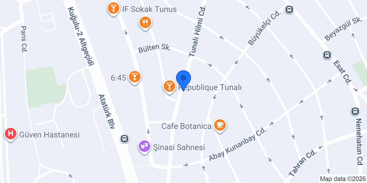 Yapı Kredi Yayınları konumu
