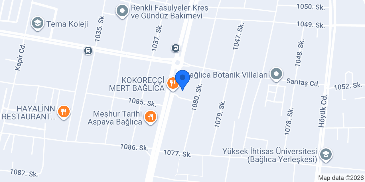 Andem Yapı konumu