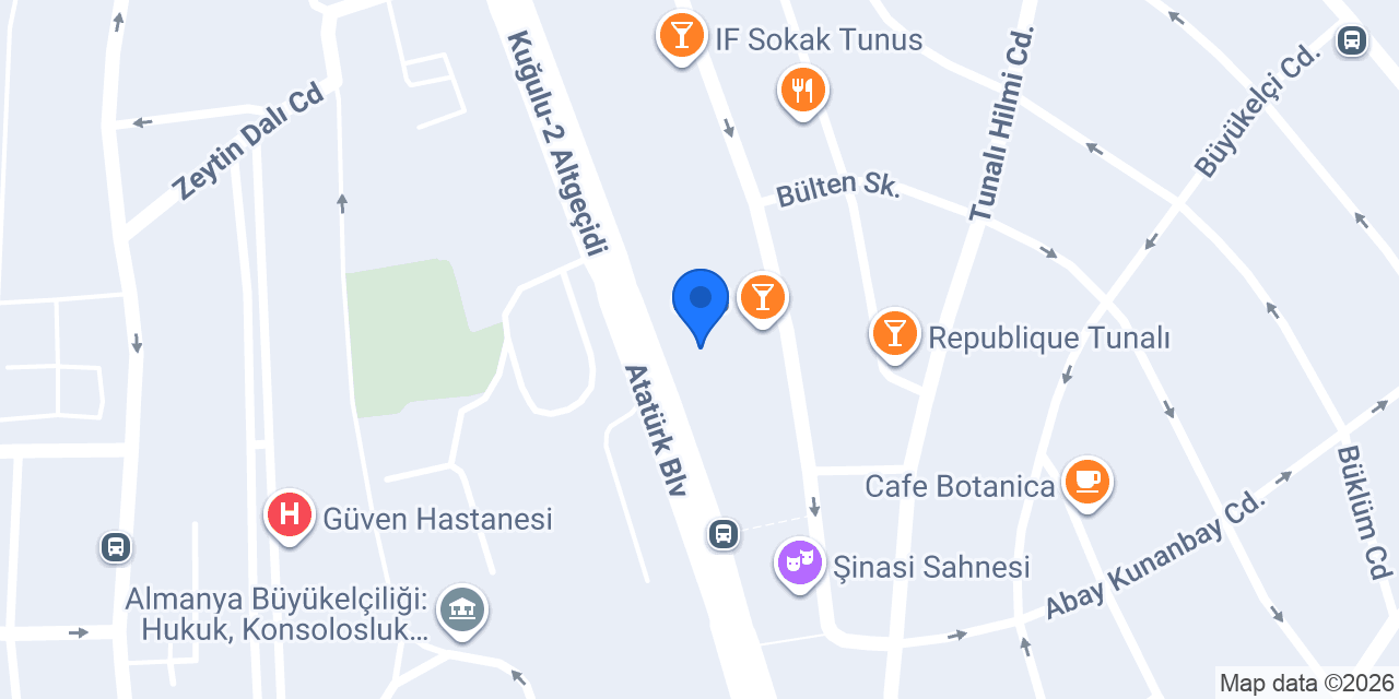 Adan Hukuk Bürosu konumu