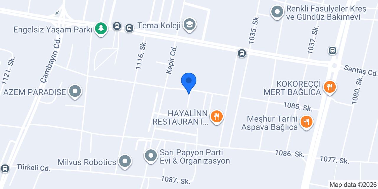 Bellavista Villaları konumu