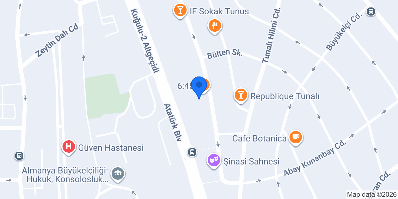Çankaya posta dağıtım merkezi konumu