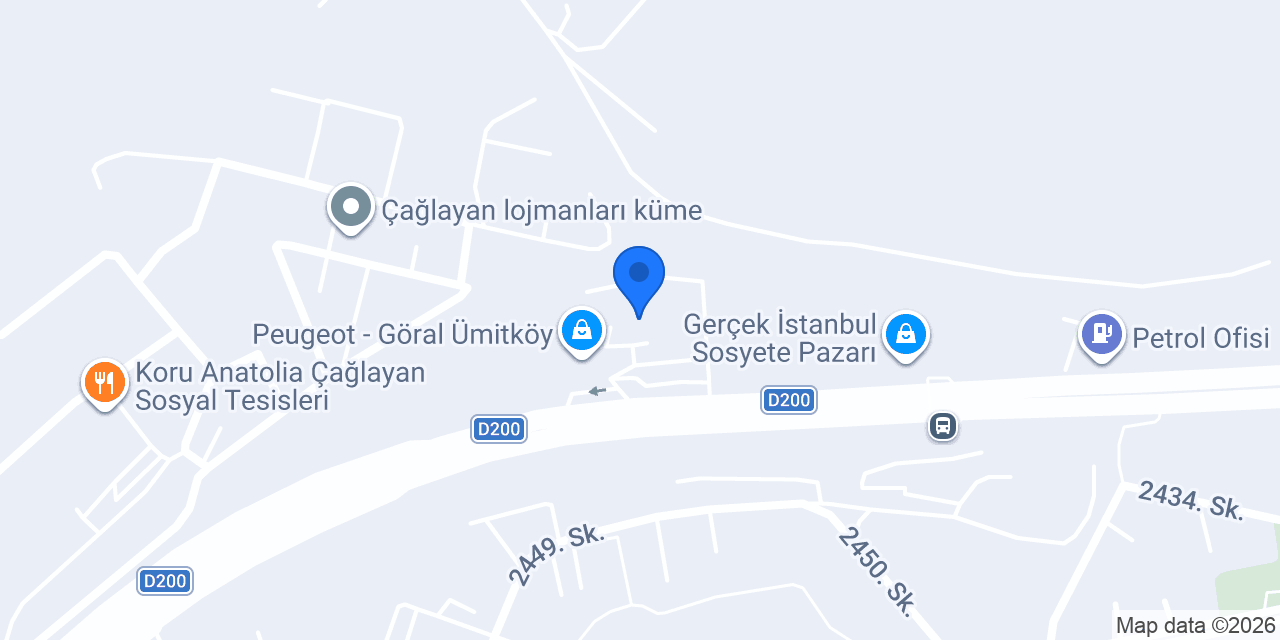 Tepe Home Eskişehir Yolu konumu
