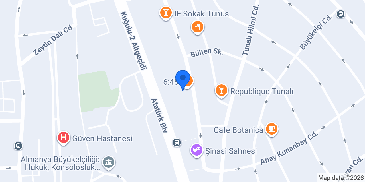 Avk Danişmanlik Ltd. Şti. konumu