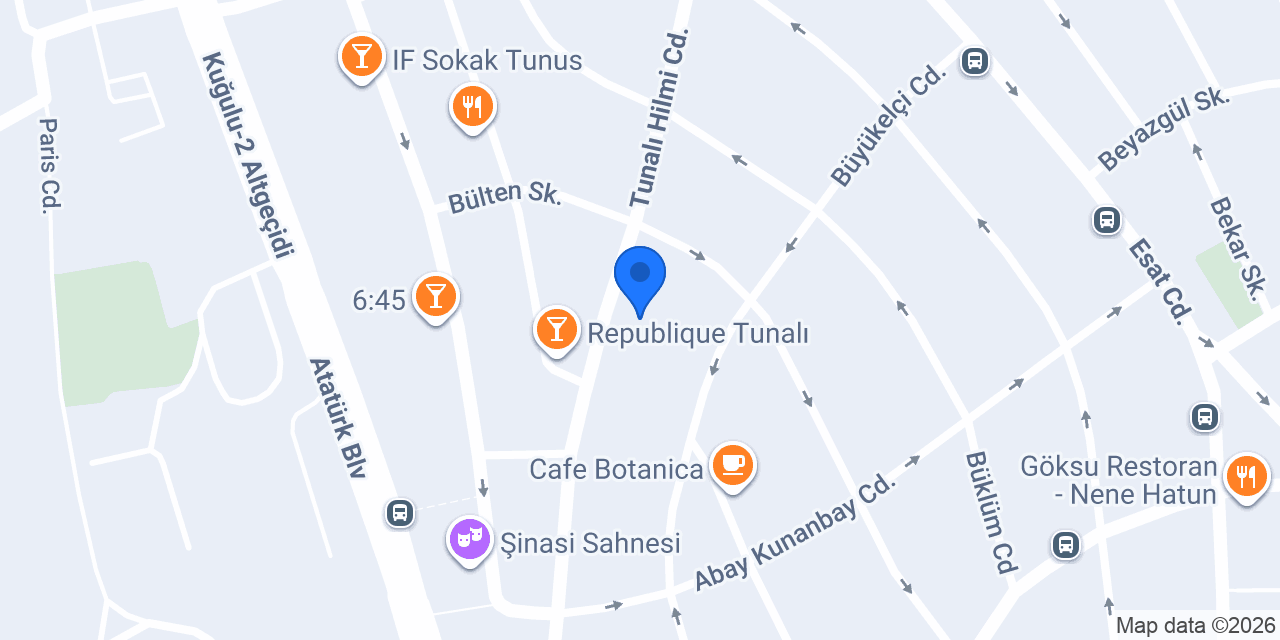 Tunalı Döviz konumu