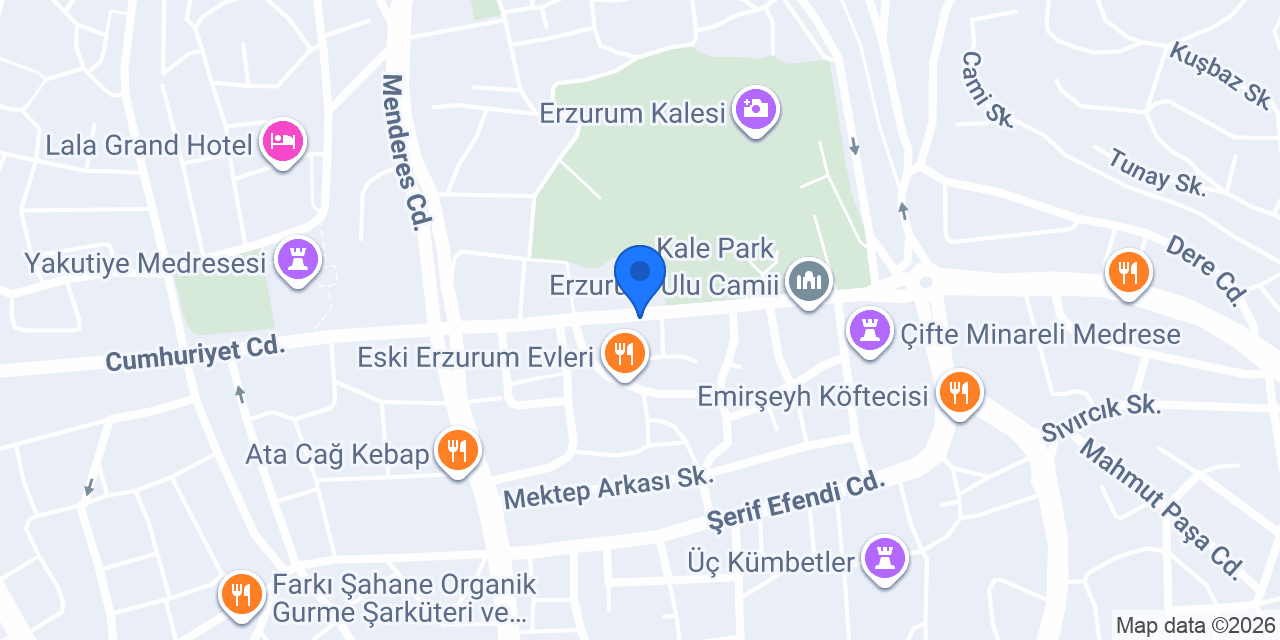 KADINCA BAYAN TERZİHANESİ konumu