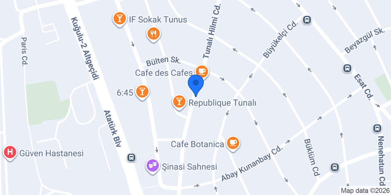 Terzi Cafer Usta konumu