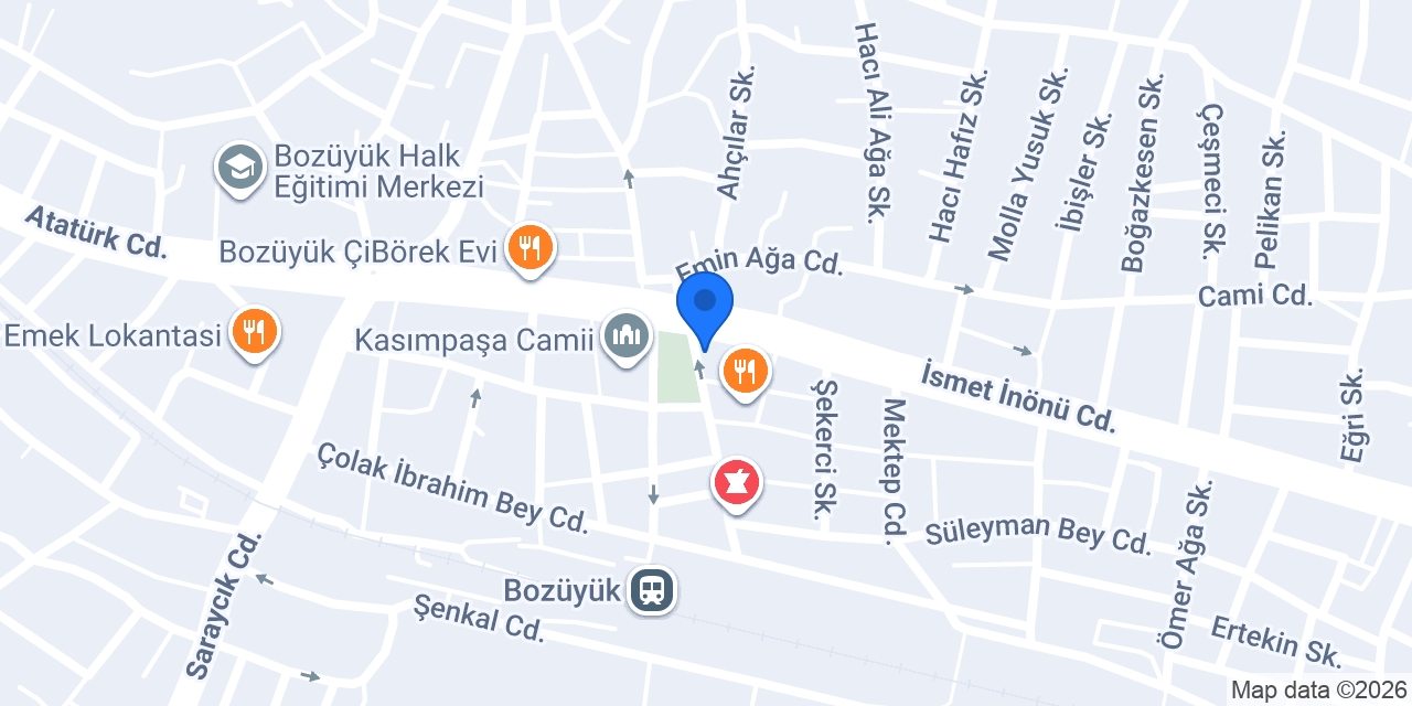 Şahin Otel konumu