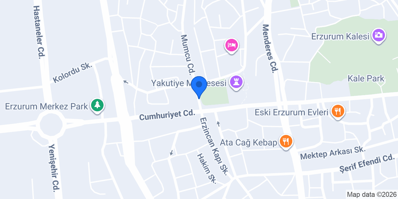 Doğu Tıp Merkezi konumu