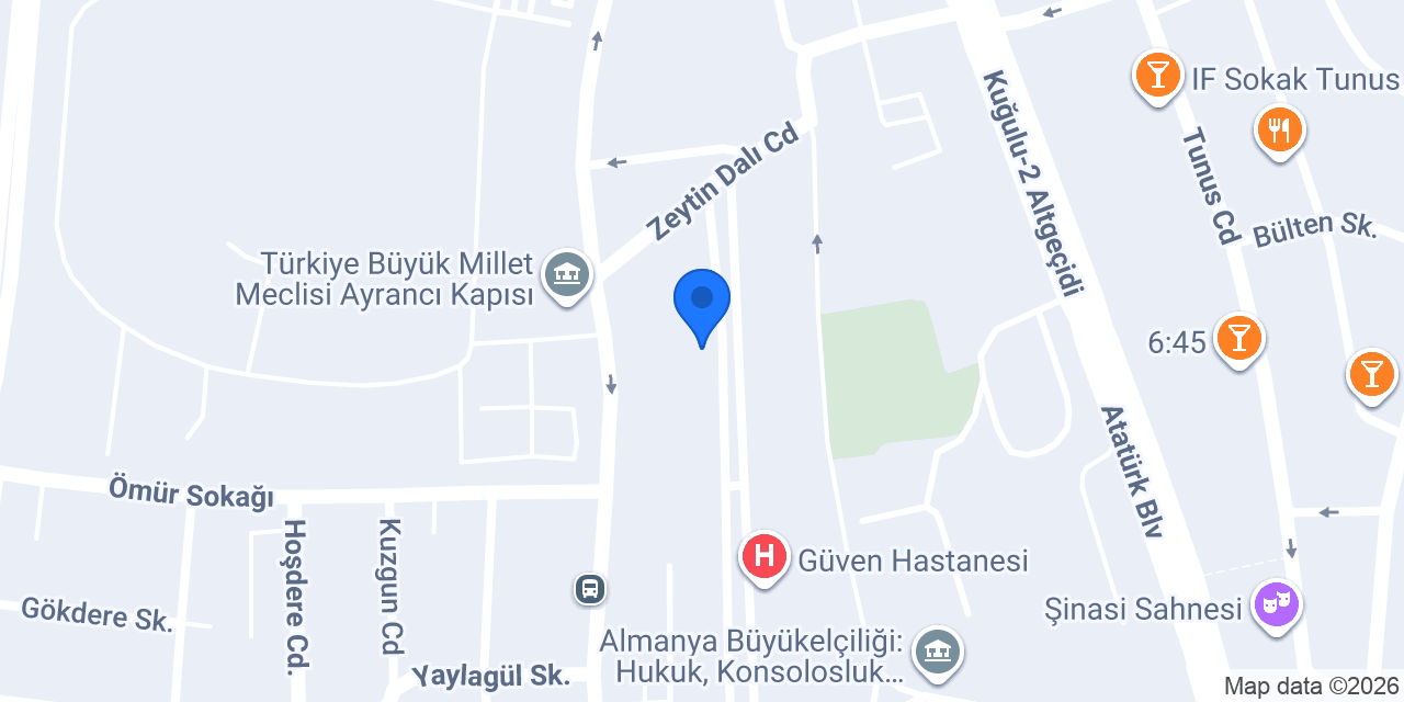 ART+ Mimarlık konumu