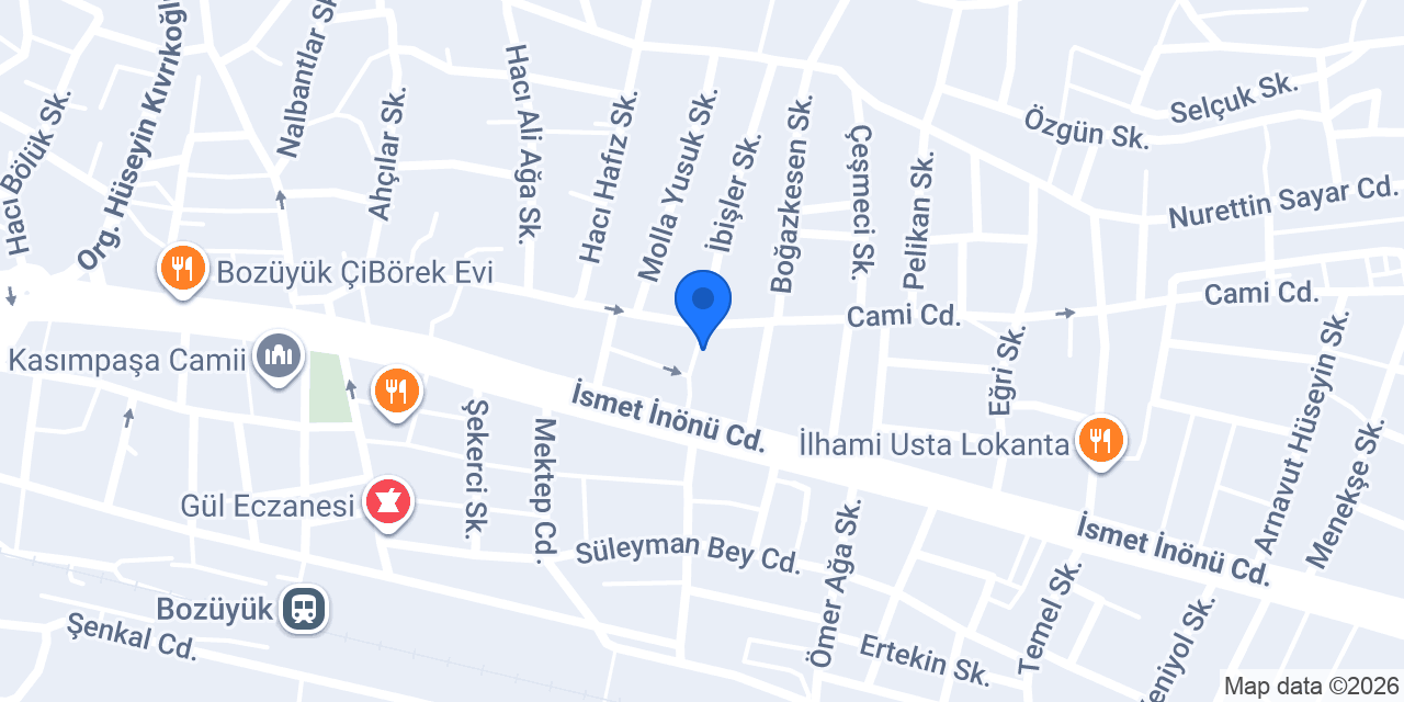 Pak Kuru Temizleme konumu