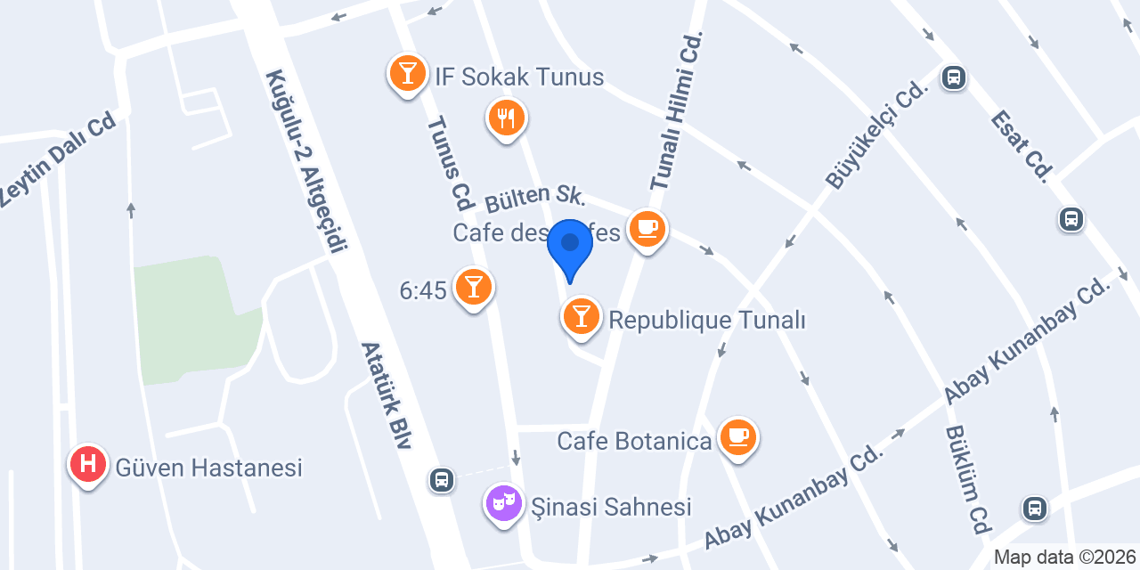 Perla Ankara Güzellik Merkezi konumu