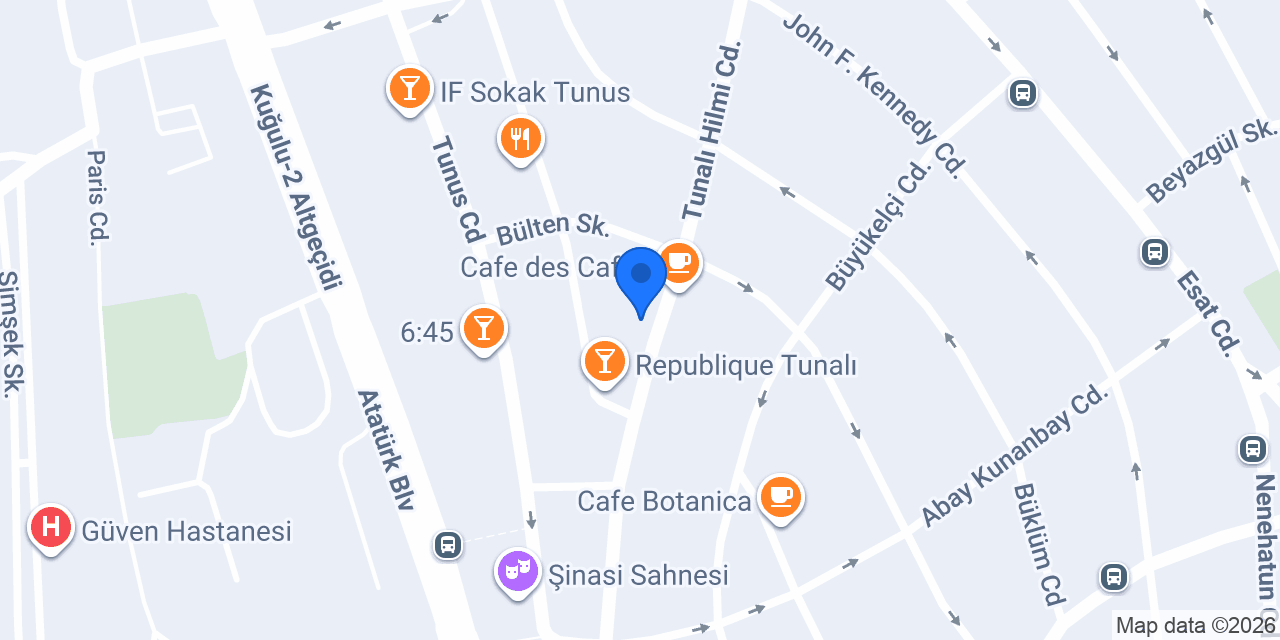 Edu Vizyon Yurtdışı Eğitim Ankara Şube konumu