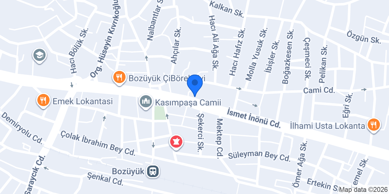 Melek Eczanesi konumu