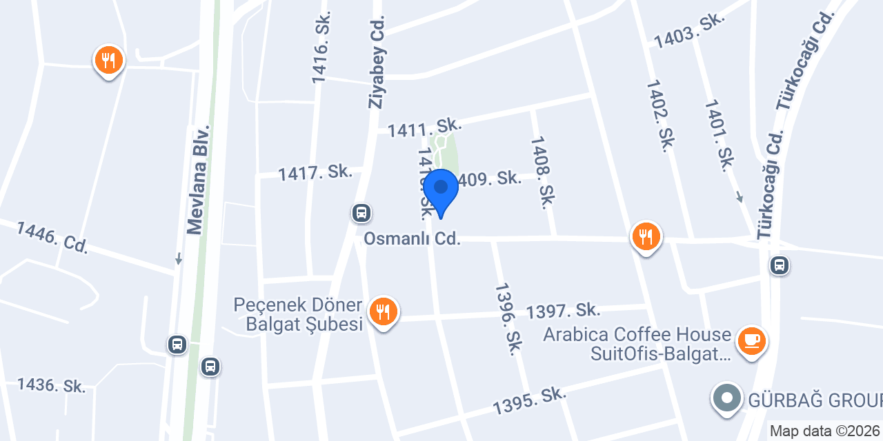 Karaca Medikal Balgat konumu
