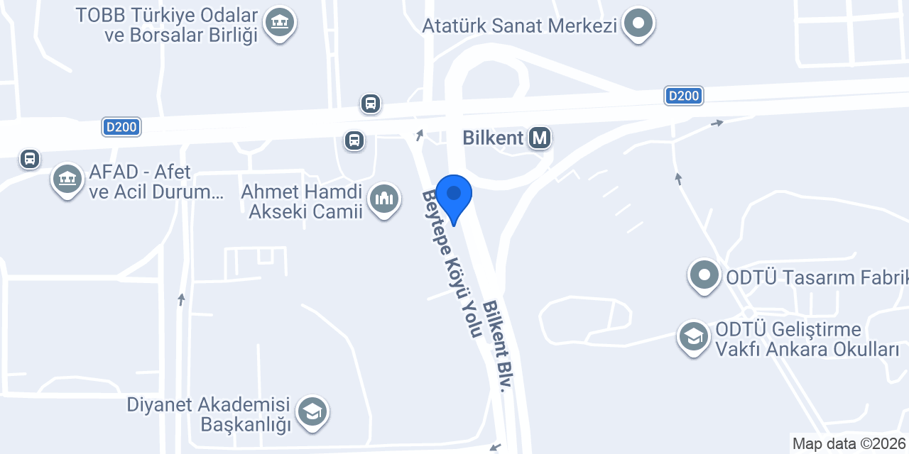 Bilkent Sokak Lezzetleri konumu