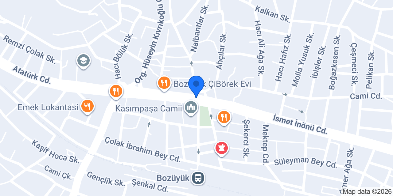 Tapu Müdürlüğü konumu