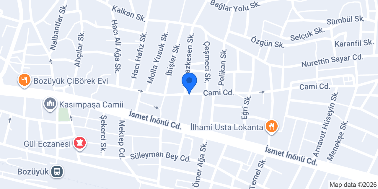 Uzun Mobilya konumu