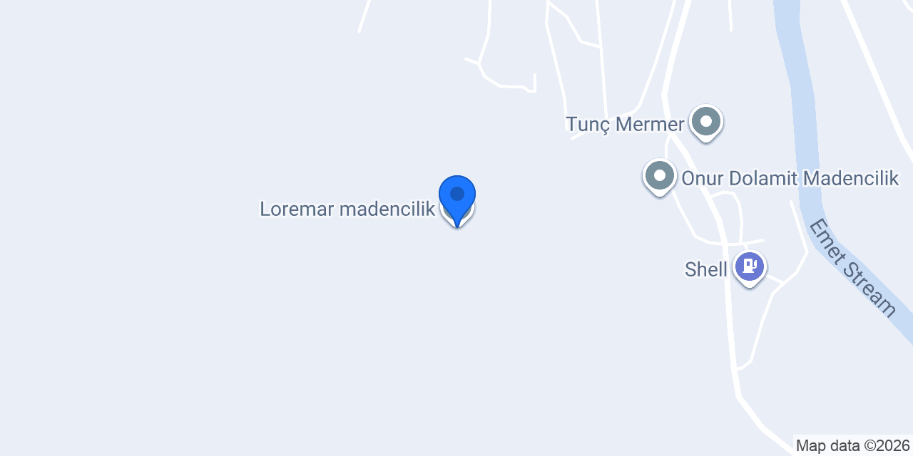 Loremar madencilik konumu
