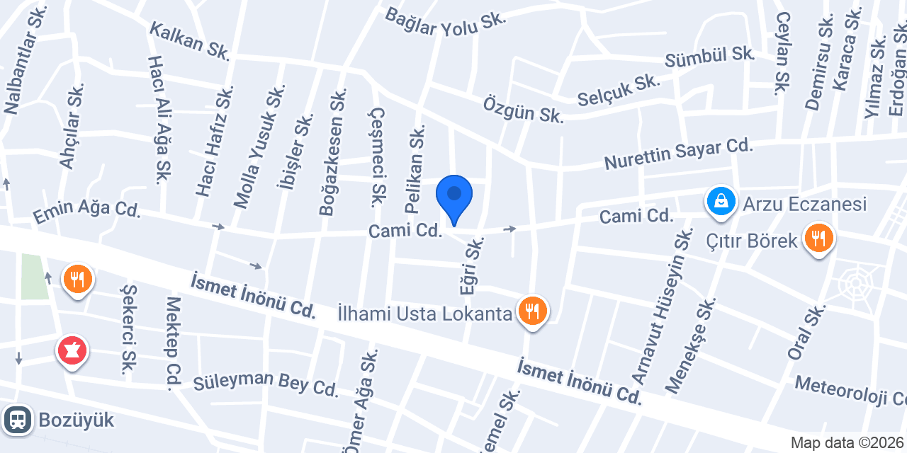 İnegöl Mobilya konumu