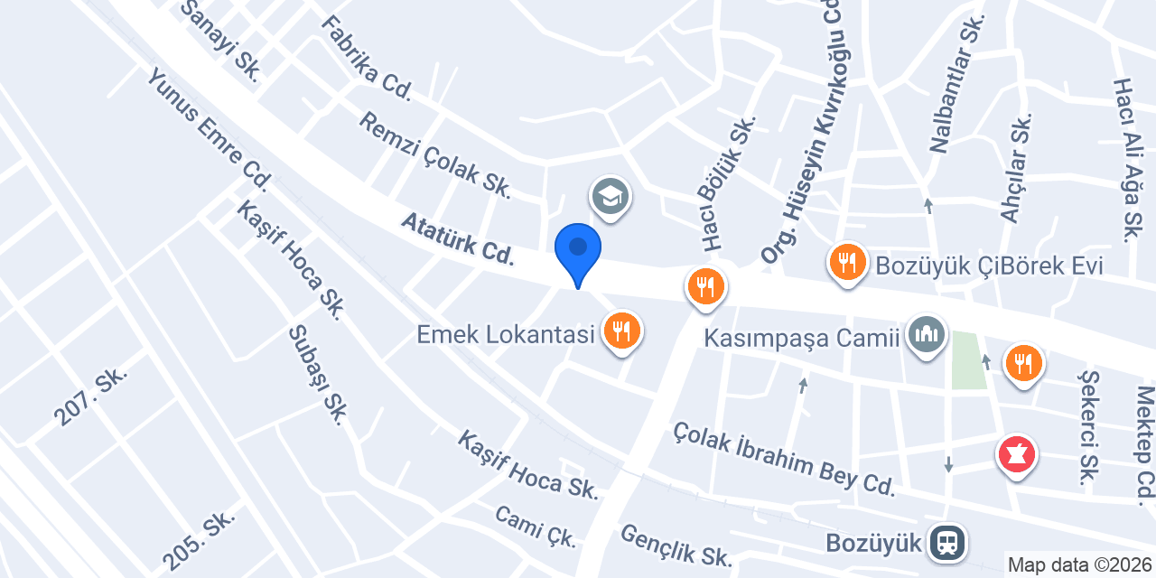 Es Bir Tat pastanesi konumu