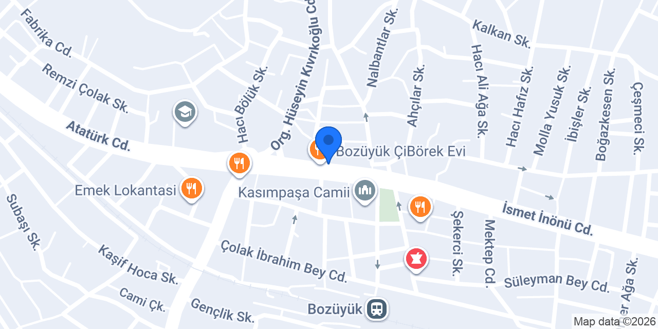 bozüyük ertan çiçekçilik konumu