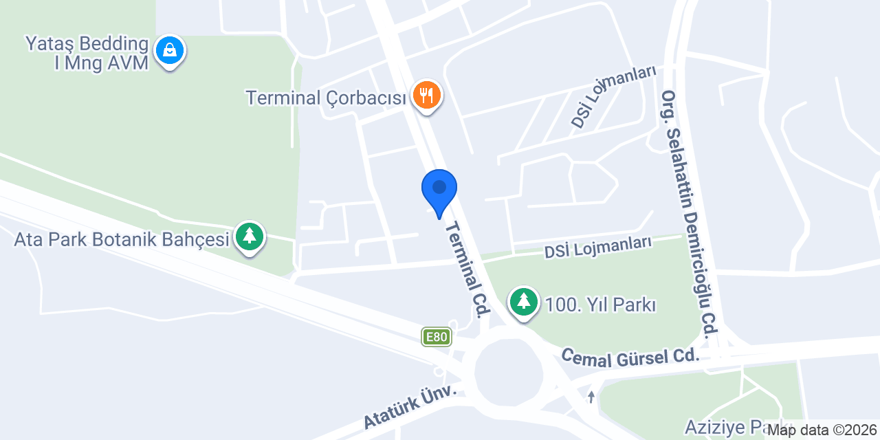 Usta Pilav Kampüs konumu