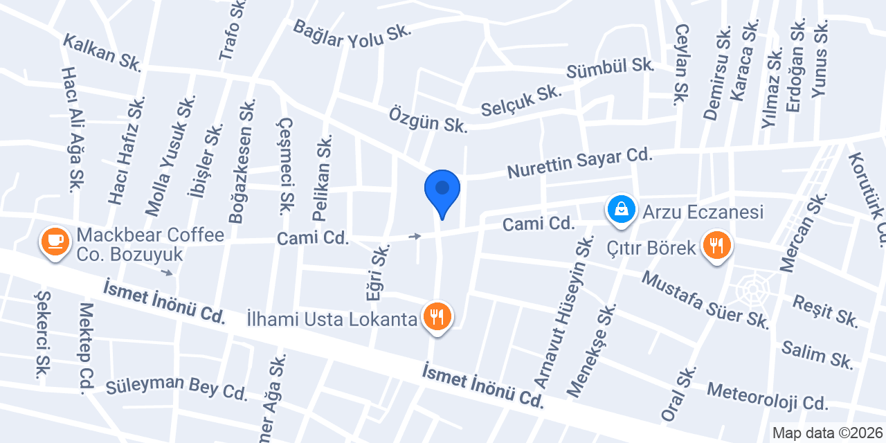 Peçen Parke konumu