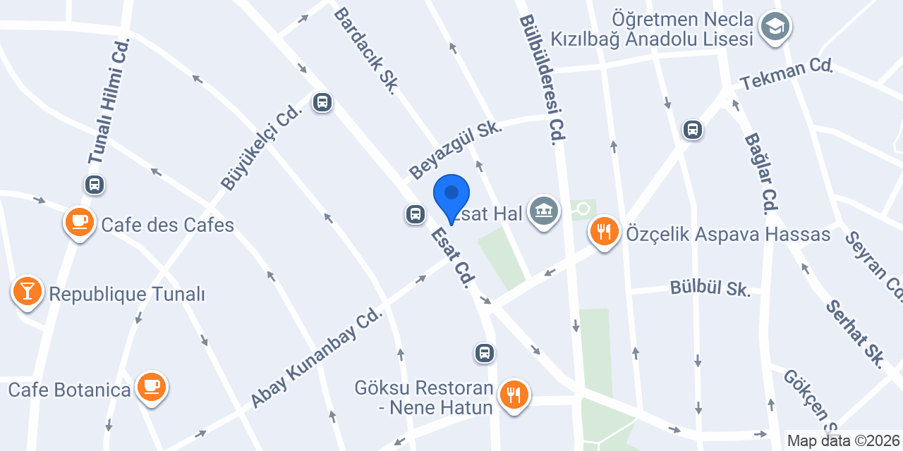 Esat Via Veteriner Kliniği konumu
