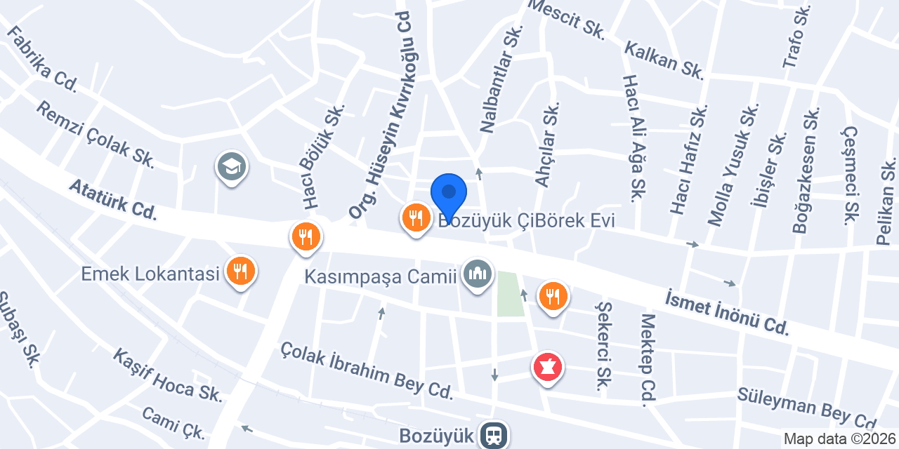 Özcan Emlak konumu