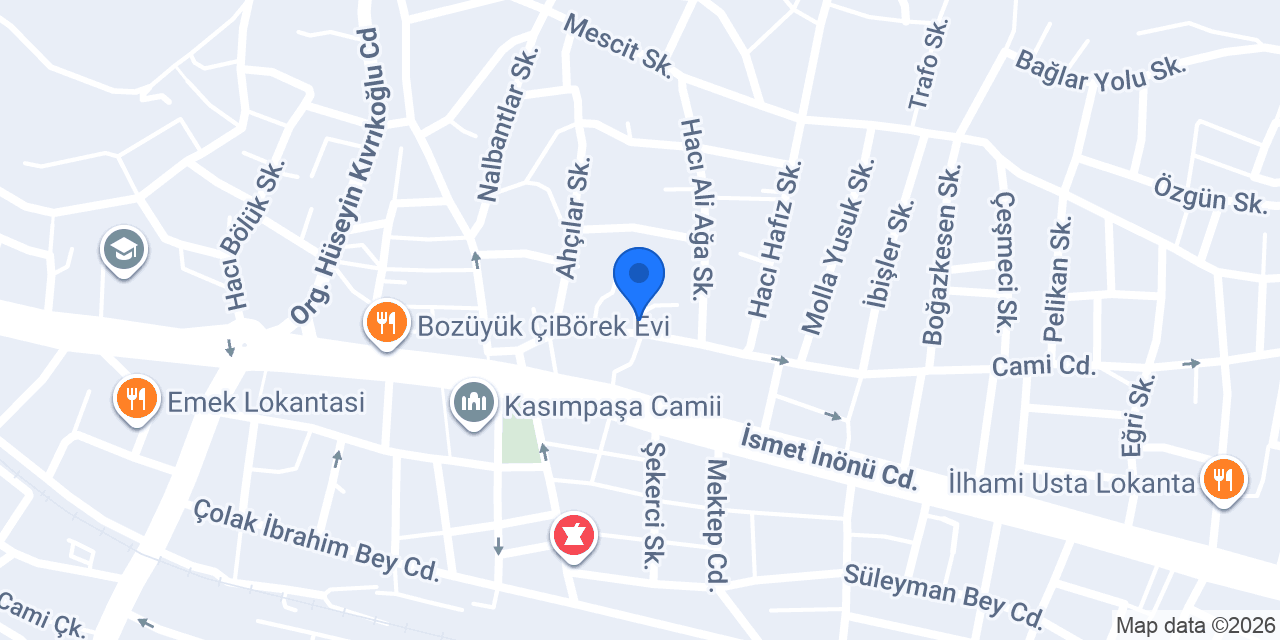 SMMM Bengü Koca Ekinci konumu