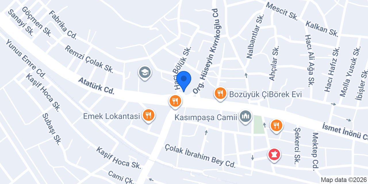 Belbo Kuaför konumu