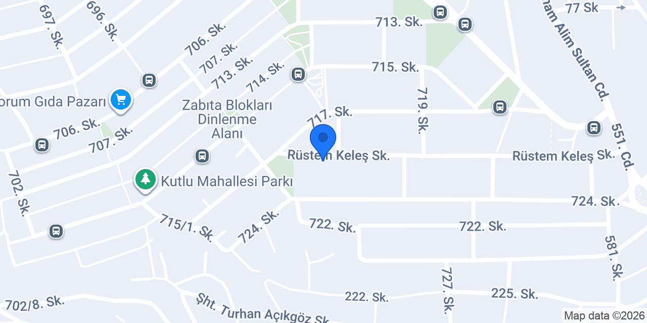Hakan Erkek Kuaförü konumu