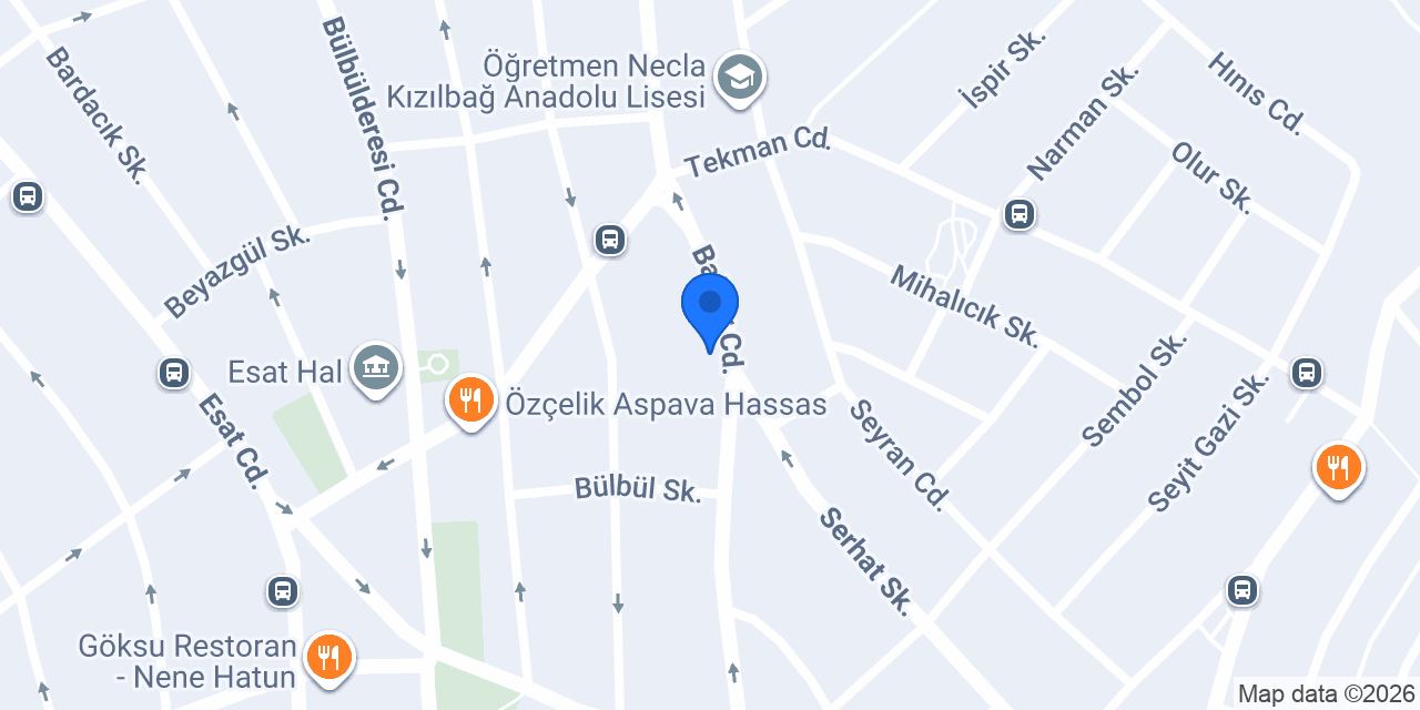 Çankaya Çiçek konumu