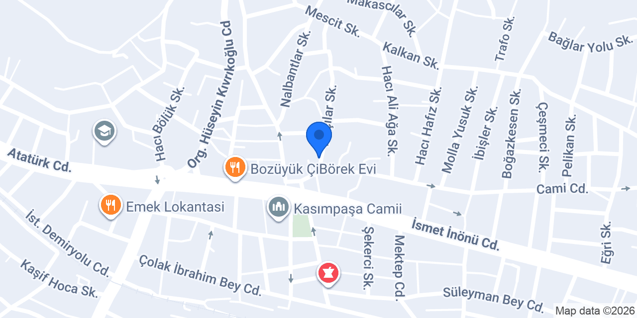 SMMM Yeliz KOZPINAR konumu
