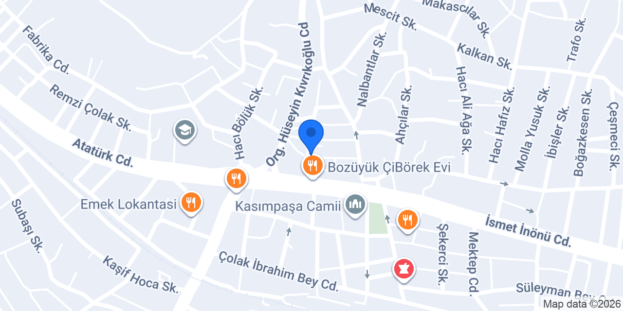 Halil ibrahim sofrası konumu