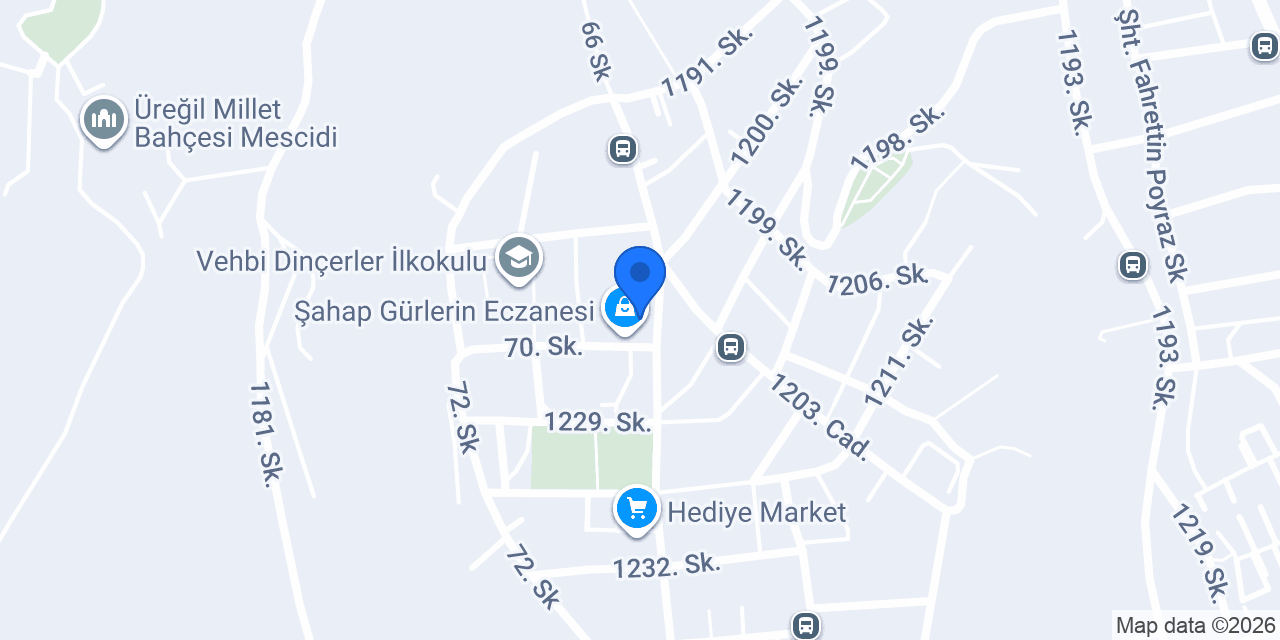 Boram Eczanesi konumu