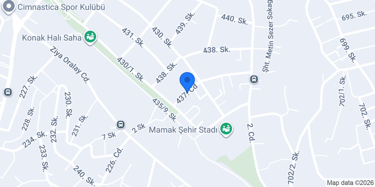 Avcı motor garaj konumu