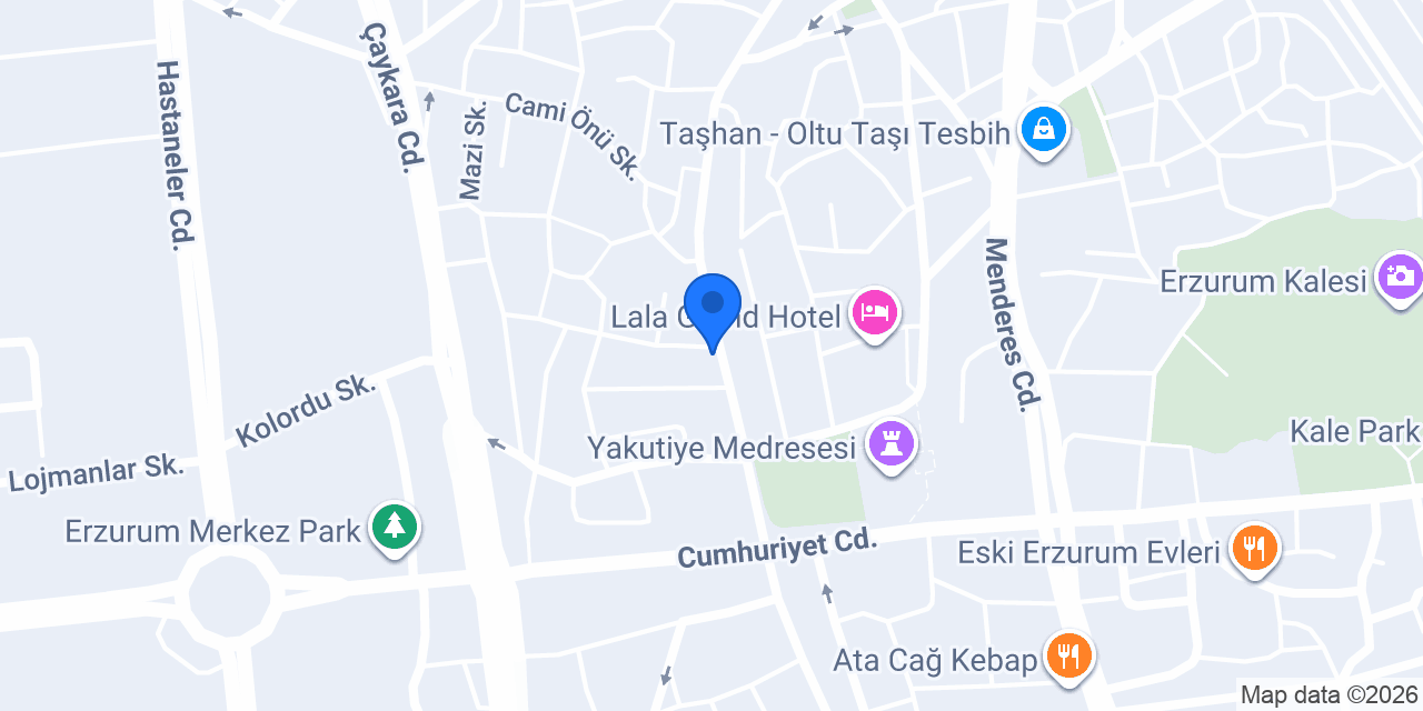 Merkez Eczanesi konumu