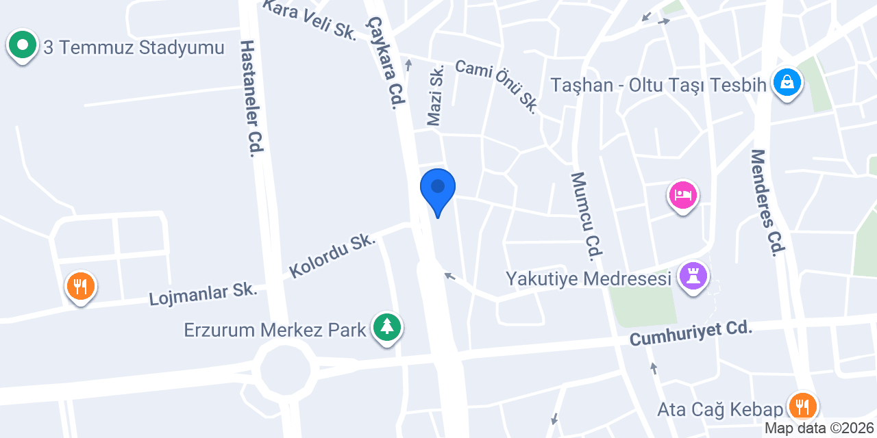 Tekseçenek Sürücü Kursu konumu