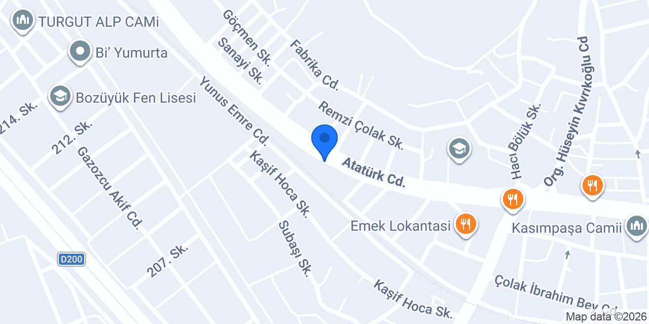 alibey EKMEK konumu