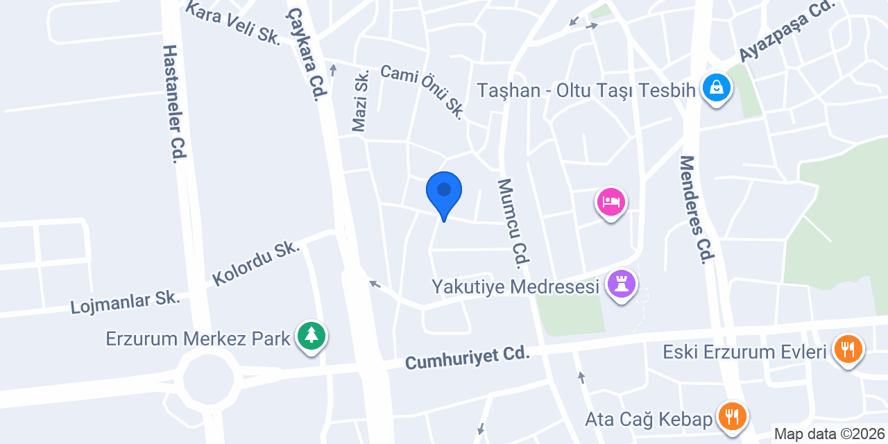 Ergaz Tüp Bayi konumu