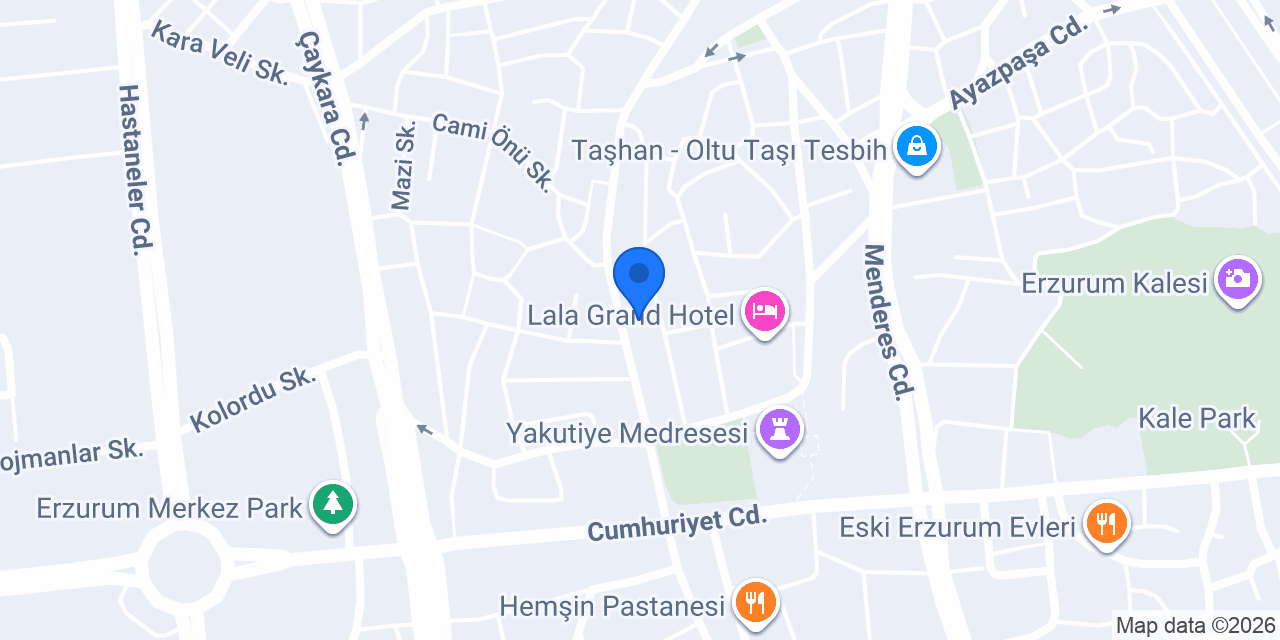 Kale - Örnek Tesisat konumu