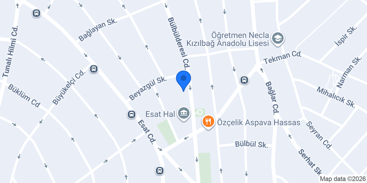 Loti Kitabevi konumu