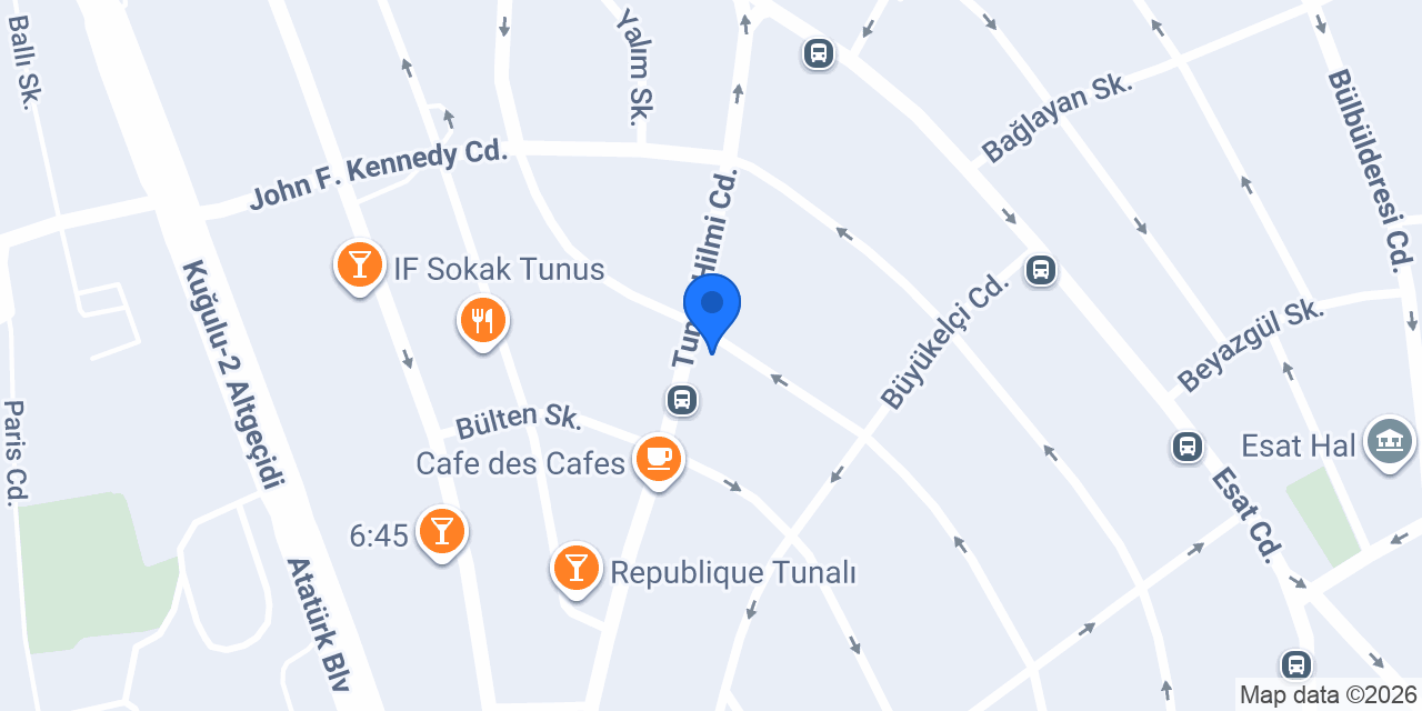 Diş Hekimi Hilal Şanlı konumu