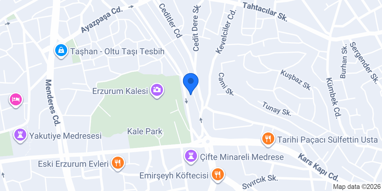Yenibeyoglu terzi sitki konumu