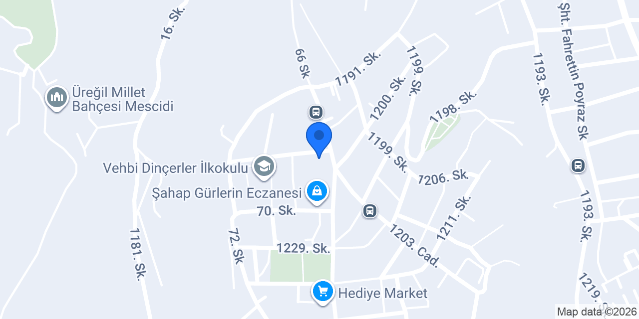 Besa Erkek Kuaförü konumu