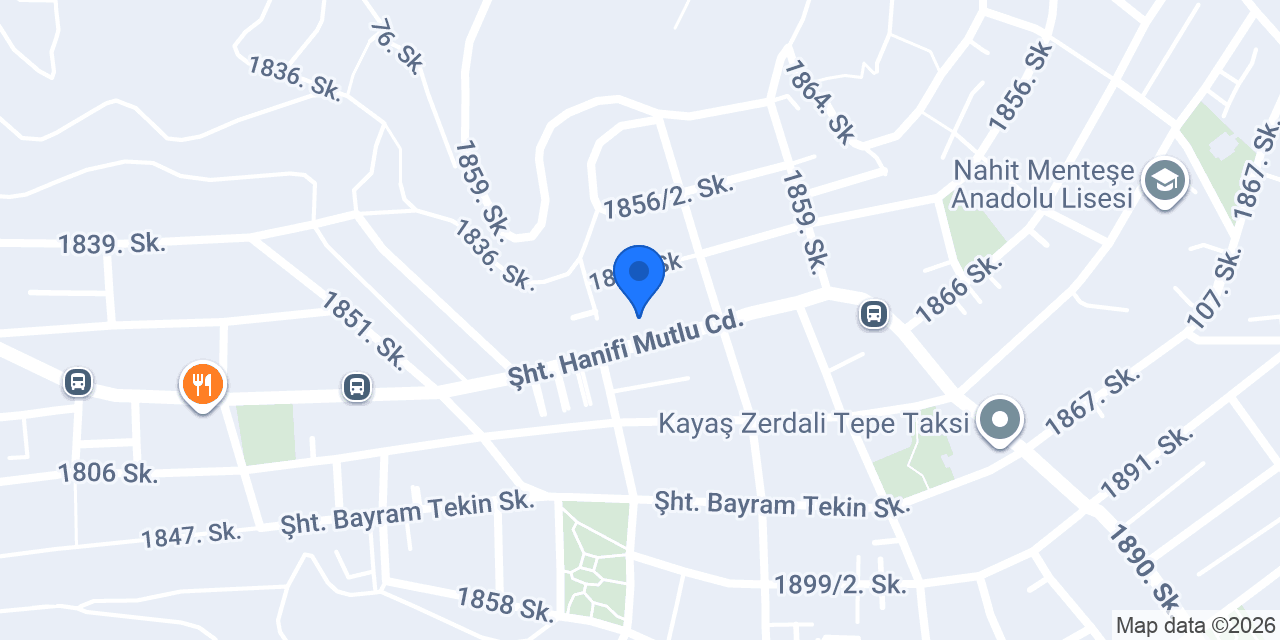 Tatlıcı Fatih Usta konumu