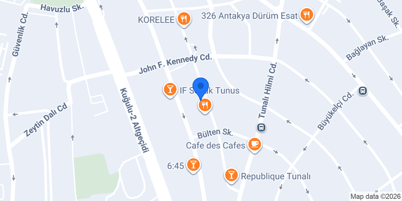 Pilavcı Bekir Usta konumu