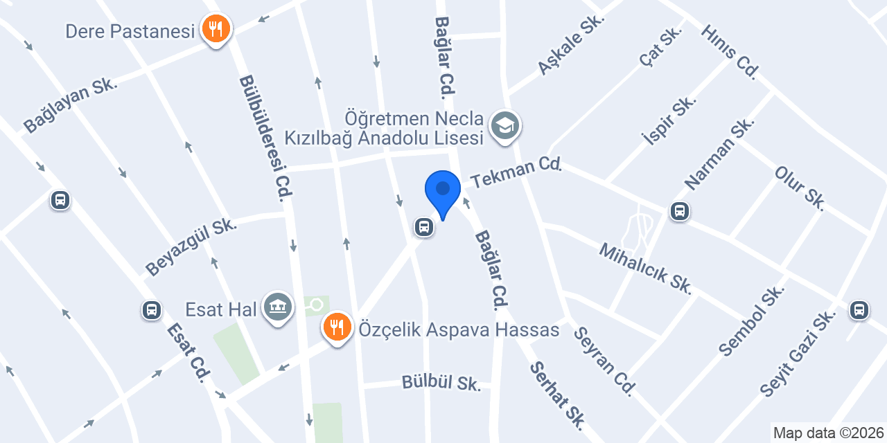 Derin outlet konumu