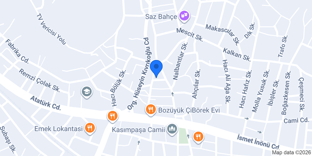 Necatibey İlköğretim Okulu konumu